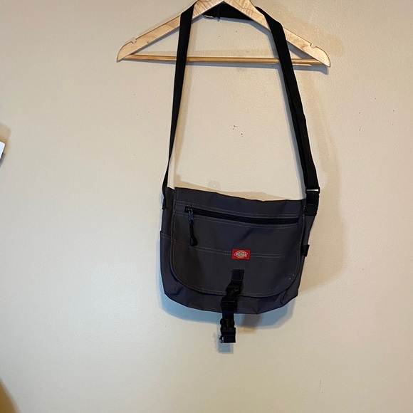 Dickies Gray Messenger Bag - Picture 1 of 9